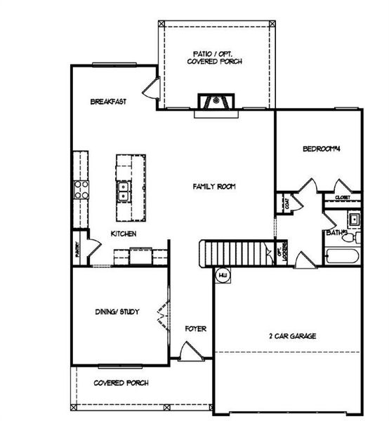 2D floor plan layout of this home in , Buford, GA (Image 5). 2D floor plan layout of this home in , Buford, GA (Image 5).