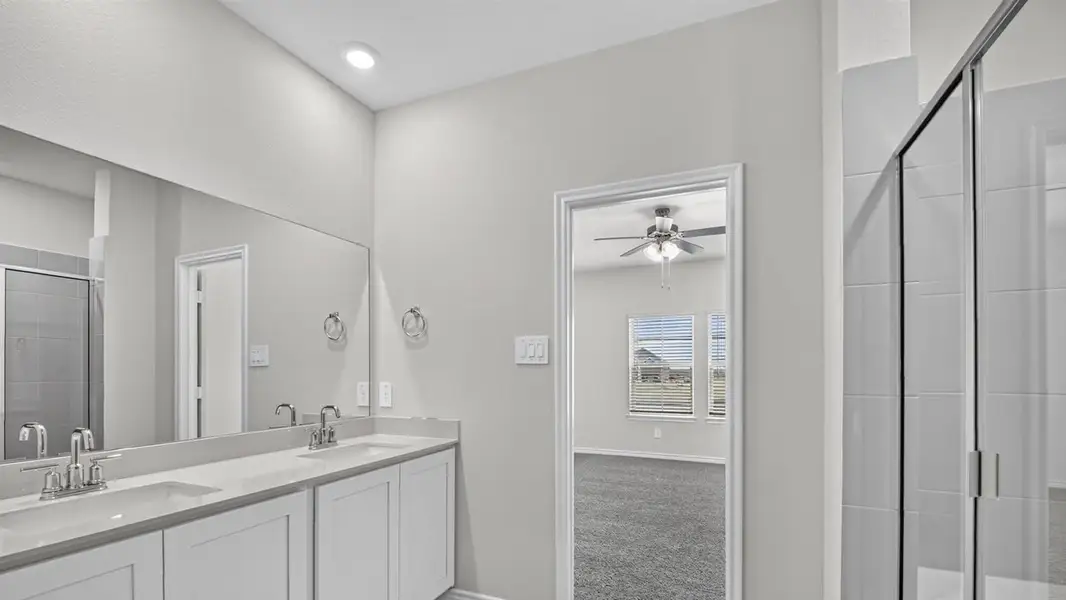 Furnished interior view inside a new home in Magnolia at Legacy Hills, Celina (Image 4).