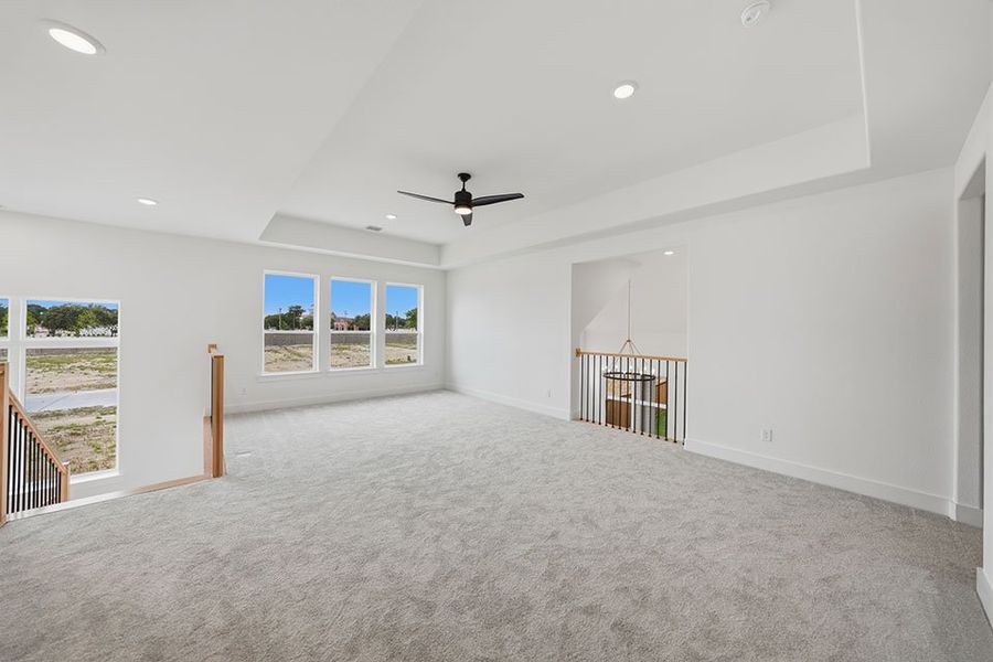 Spacious, unfurnished interior of a new home in Custer Ridge Estates, Allen (Image 37). Spacious, unfurnished interior of a new home in Custer Ridge Estates, Allen (Image 37).