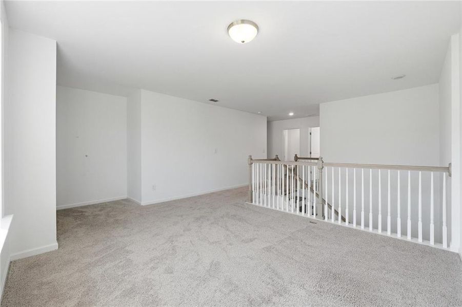 Spacious, unfurnished interior of a new home in Creekside, Dawsonville (Image 21). Spacious, unfurnished interior of a new home in Creekside, Dawsonville (Image 21).