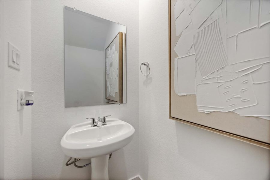 Furnished interior view inside a new home in Grand West, Houston (Image 30).