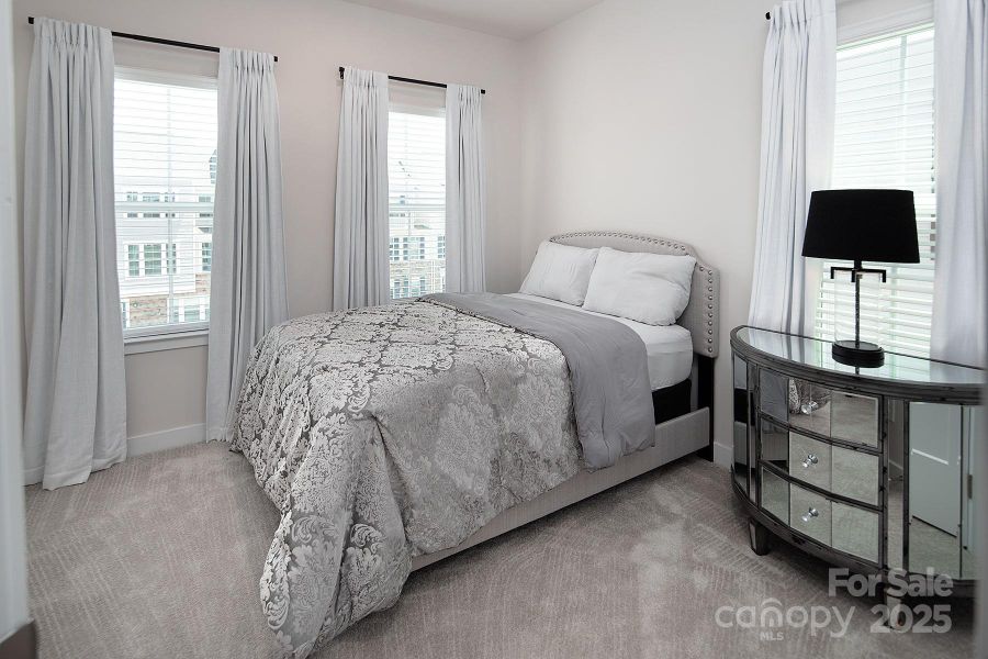 Furnished interior view inside a new home in , Huntersville (Image 9).