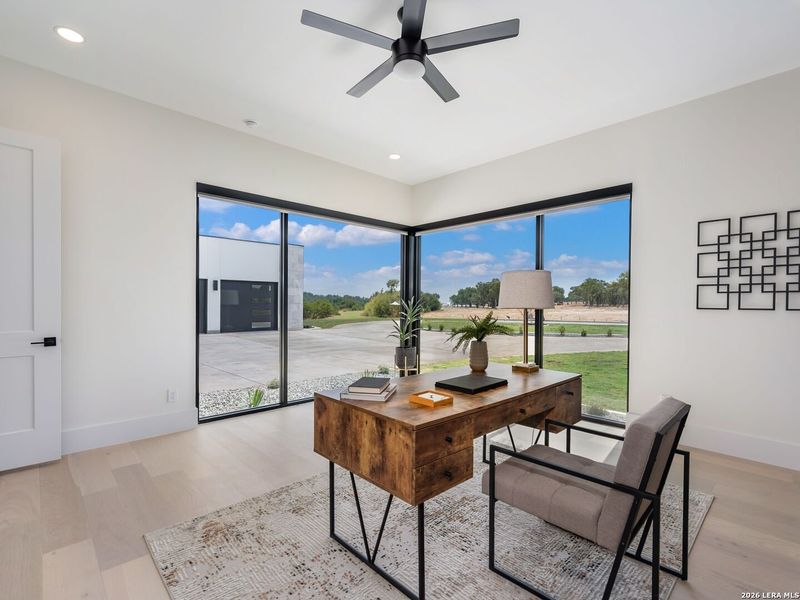 Furnished interior view inside a new home in , Fair Oaks Ranch (Image 43).