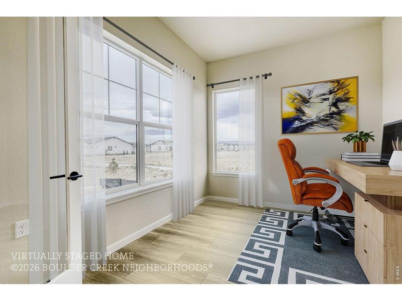 Furnished interior view inside a new home in , Fort Collins (Image 16).