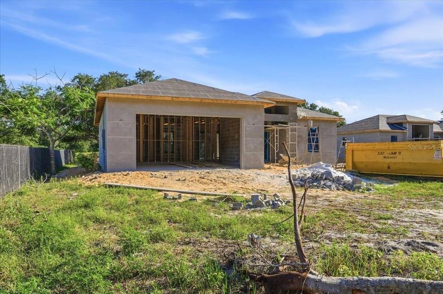 In-progress construction of a new home in , Avon Park, FL (Image 26).