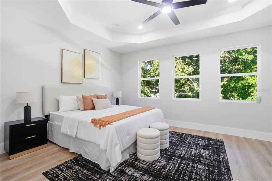 Furnished interior view inside a new home in , Belle Isle (Image 12).