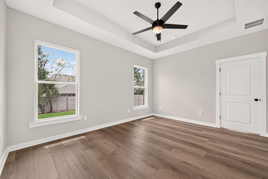 Spacious, unfurnished interior of a new home in Two Step Farm, Montgomery (Image 23). Spacious, unfurnished interior of a new home in Two Step Farm, Montgomery (Image 23).