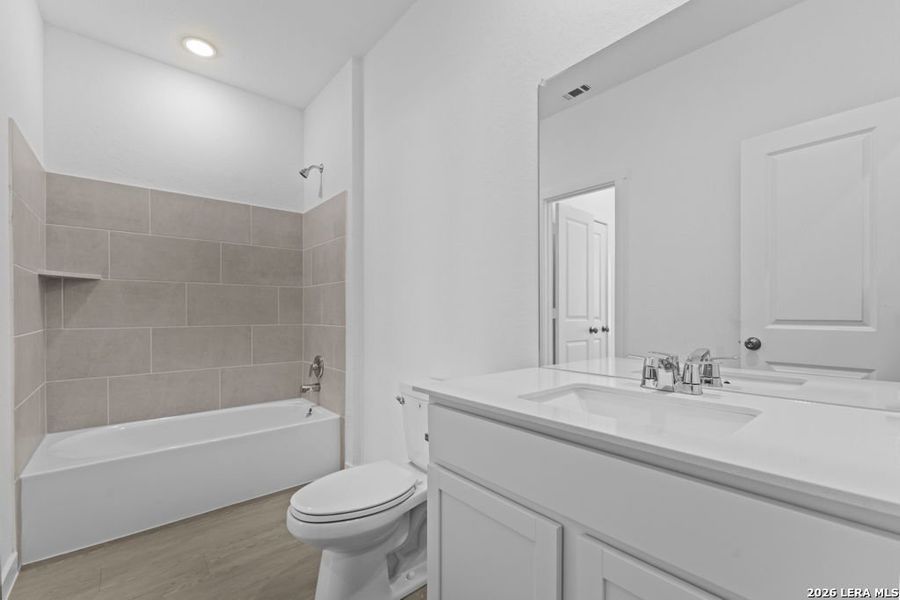 Furnished interior view inside a new home in Grace Valley, Cibolo (Image 13).