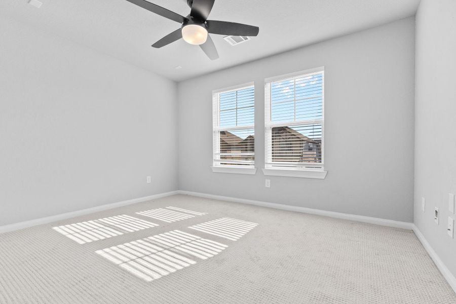 Media room prewired for audio on 2nd floor Media room prewired for audio on 2nd floor