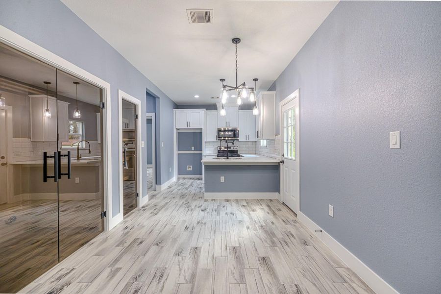 Furnished interior view inside a new home in , Willis (Image 8). Furnished interior view inside a new home in , Willis (Image 8).