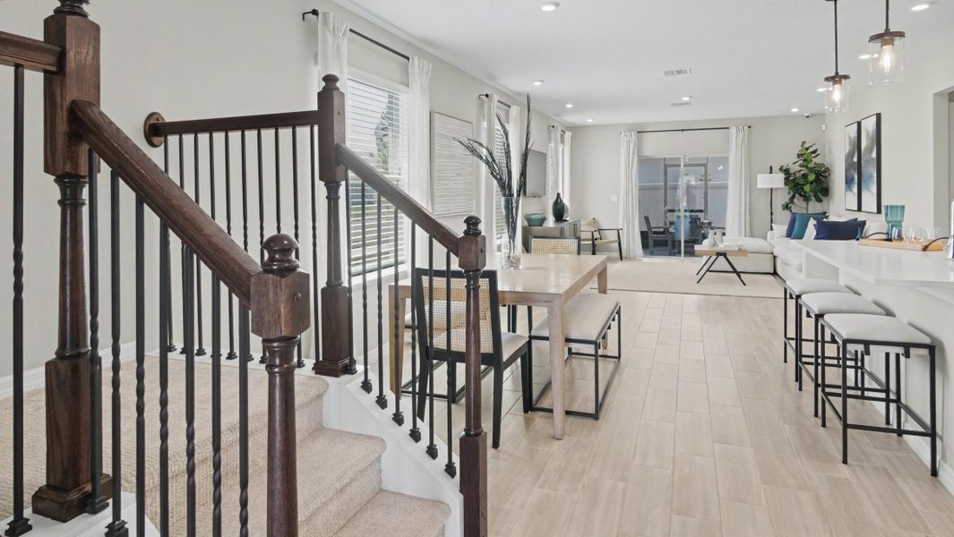 Representative furnished interior of a home built from the Lexington by Maronda Homes in Cassie Oaks, Jacksonville (Image 18).