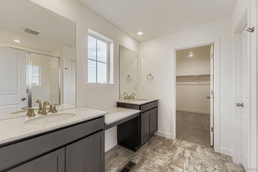Furnished interior view inside a new home in , Centennial (Image 4).
