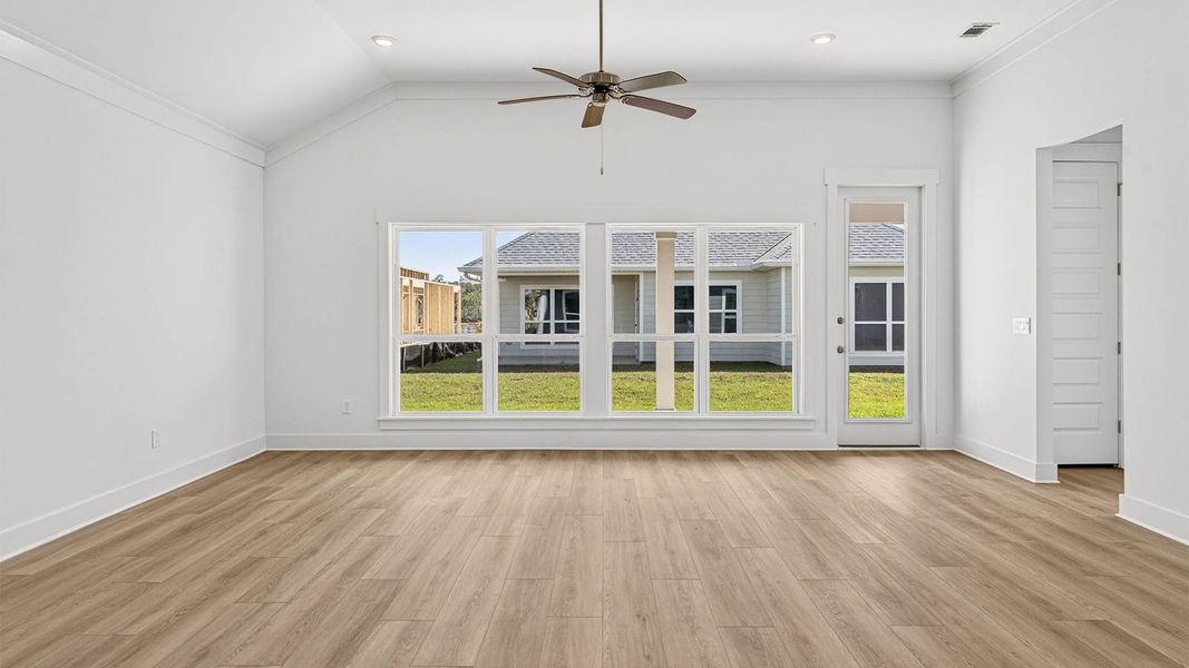 Spacious, unfurnished interior of a new home in WindMark Beach, Port Saint Joe (Image 21).
