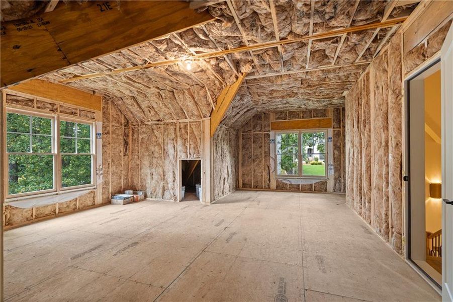 In-progress construction of a new home in , Brookhaven, GA (Image 37).