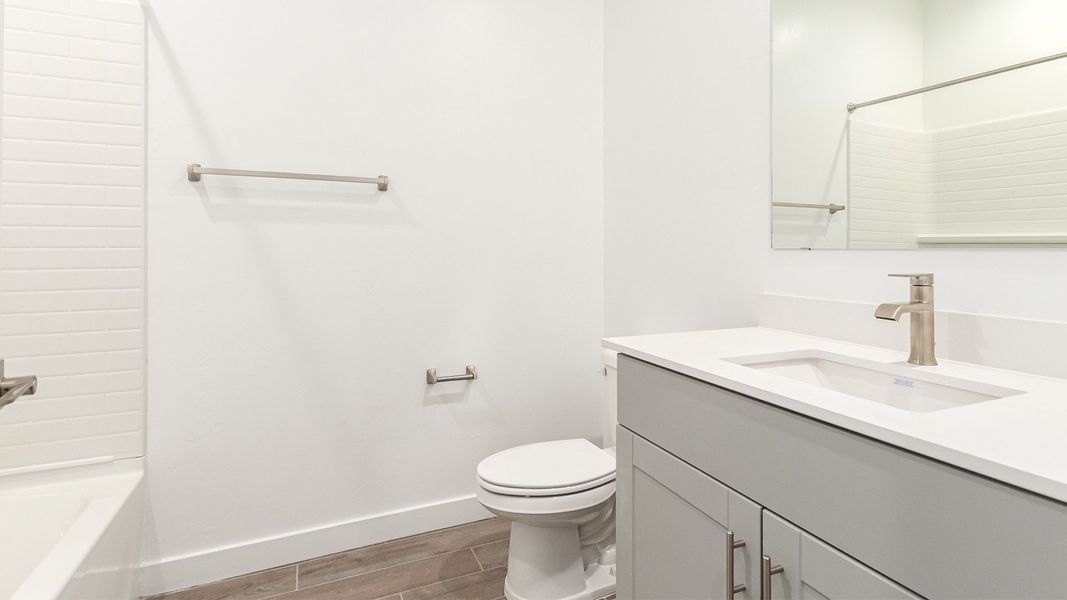 Representative furnished interior of a home built from the Baxter by D.R. Horton in The Oasis at Rocking K, Vail (Image 8).