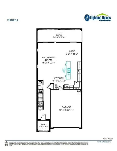 Wesley II - First Floor