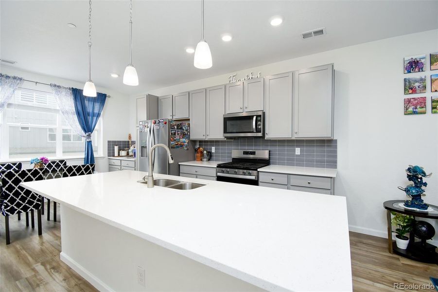 Furnished interior view inside a new home in , Castle Pines (Image 16).