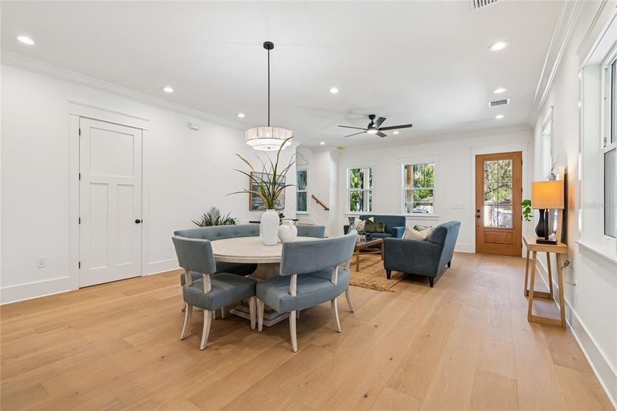 Furnished interior view inside a new home in , Tampa (Image 10). Furnished interior view inside a new home in , Tampa (Image 10).