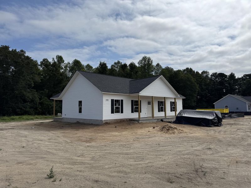 Front exterior of a new home in , St. George, SC, highlighting curb appeal (Image 13). Front exterior of a new home in , St. George, SC, highlighting curb appeal (Image 13).