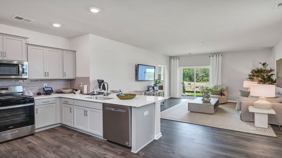 Furnished interior view inside a new home in Hunter's Branch, Hopkins (Image 7). Furnished interior view inside a new home in Hunter's Branch, Hopkins (Image 7).