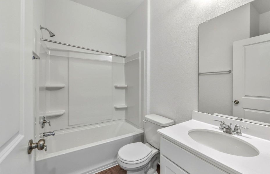 Furnished interior view inside a new home in Sonterra, Jarrell (Image 11).