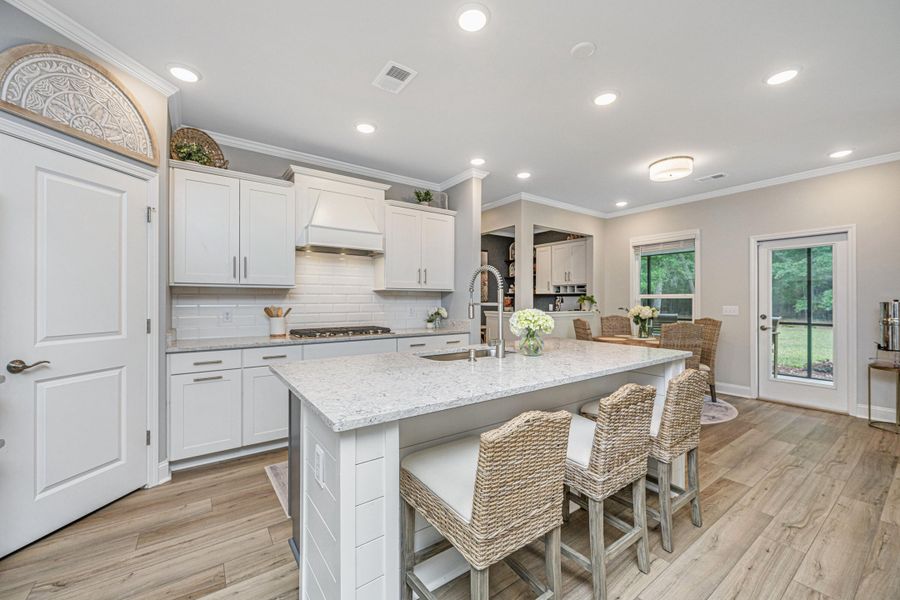 Furnished interior view inside a new home in Sea Island Preserve, Johns Island (Image 8).
