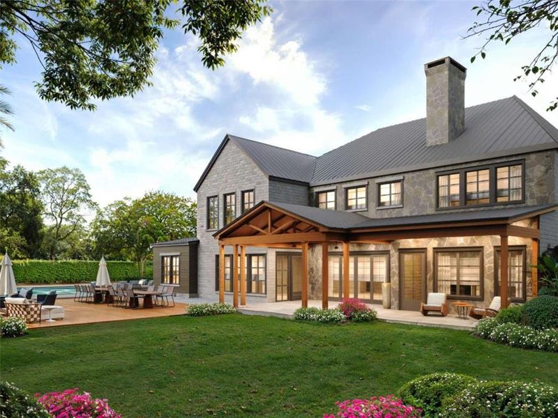 Exterior details and patio area of a home in , Buford (Image 3).