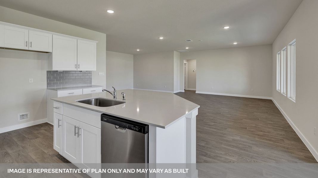 Furnished interior view inside a new home in Hartland Ranch, Lockhart (Image 9).