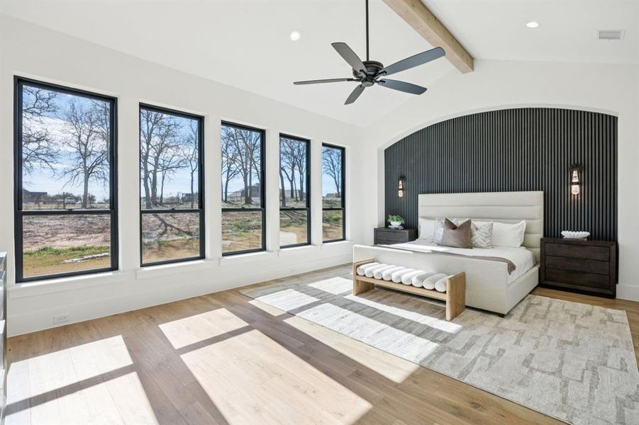 Furnished interior view inside a new home in , Weatherford (Image 26).