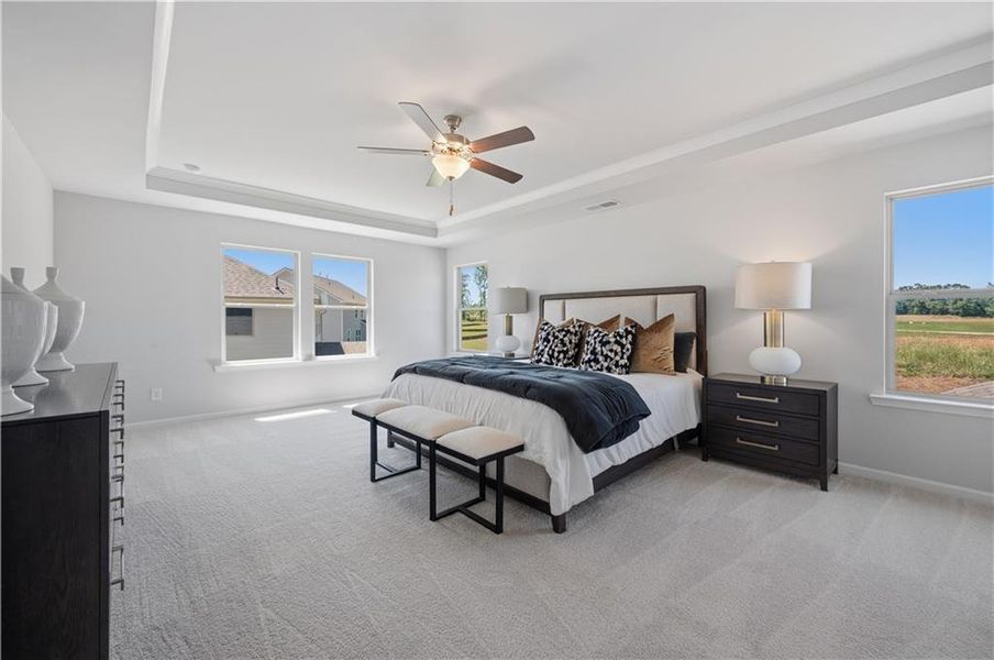 Furnished interior view inside a new home in Brighton, Locust Grove (Image 37).