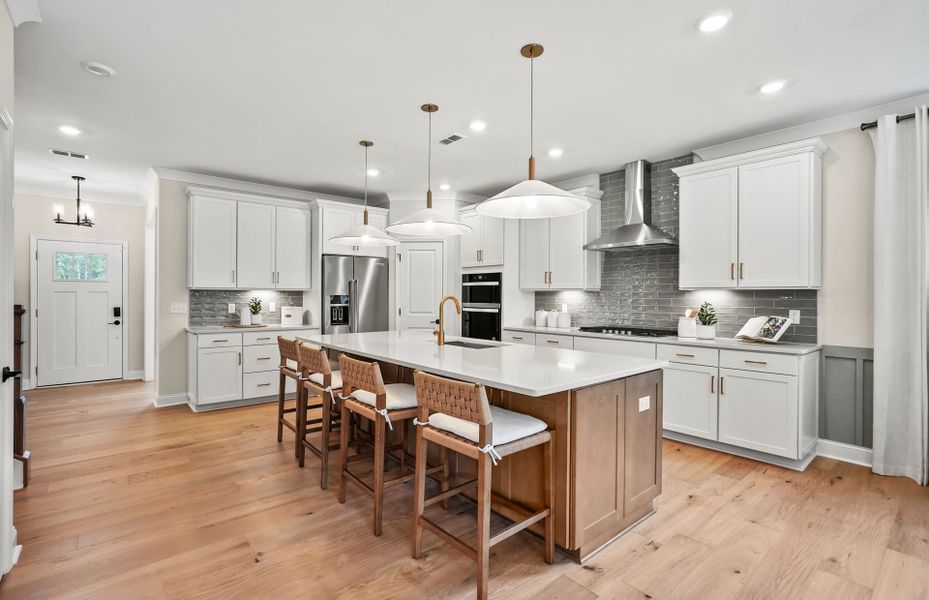 Furnished interior view inside a new home in Forest Creek, Waxhaw (Image 32).