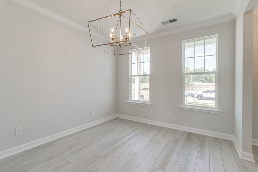 Spacious, unfurnished interior of a new home in Gates at Windermere, Blythewood (Image 17).