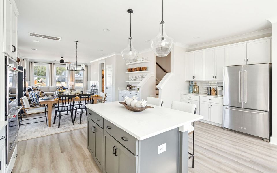 Furnished interior view inside a new home in Townhomes at Nexton, Summerville (Image 9).