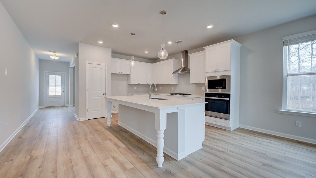 Furnished interior view inside a new home in Hamilton Lakes, Lawrenceville (Image 10).