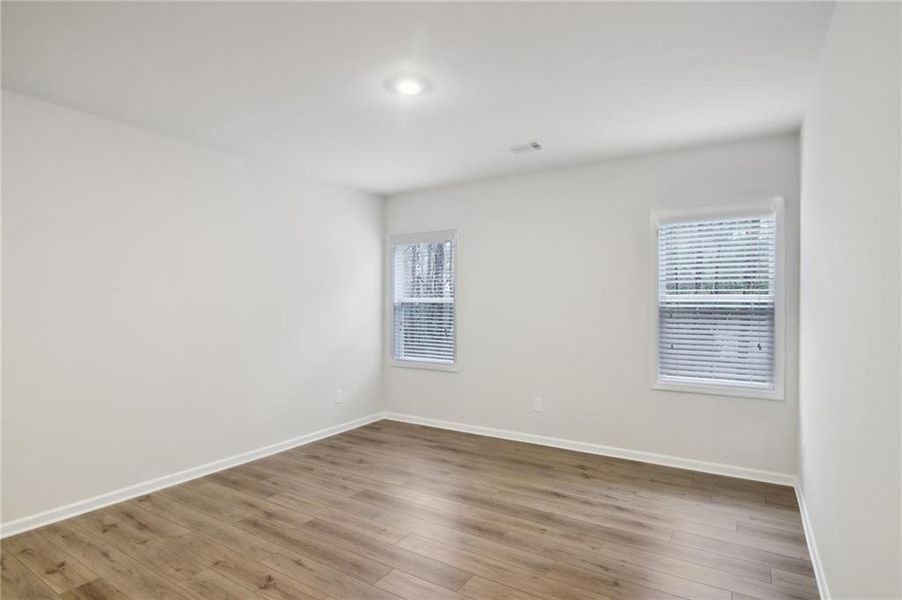 Spacious, unfurnished interior of a new home in Pinecrest Ridge, Dacula (Image 50). Spacious, unfurnished interior of a new home in Pinecrest Ridge, Dacula (Image 50).