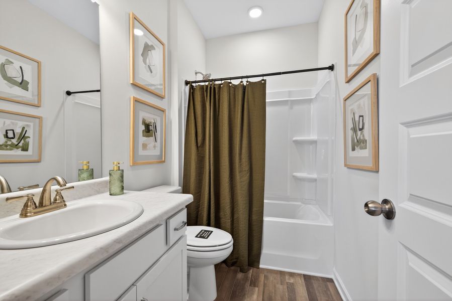 Furnished interior view inside a new home in Dogwood Estates, Ooltewah (Image 13).