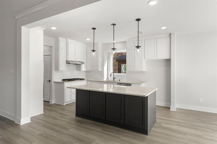 Furnished interior view inside a new home in Grayhawk Addition, Forney (Image 19).