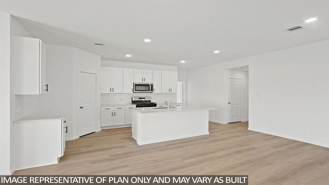Furnished interior view inside a new home in Grand Pines, Magnolia (Image 4).