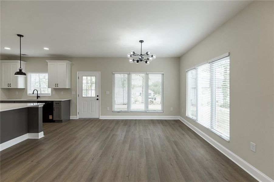 Spacious, unfurnished interior of a new home in , Toccoa (Image 35).