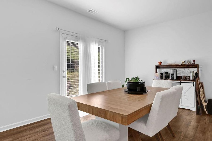 Furnished interior view inside a new home in Etowah Preserve, Dawsonville (Image 18).