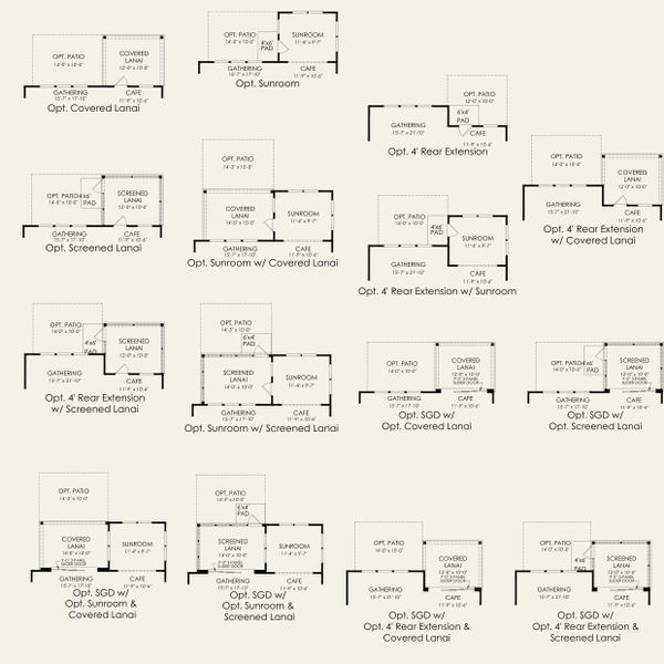 2D floor plan layout for the Northridge by Pulte Homes in Riverstone, Monroe, NC (Image 4).