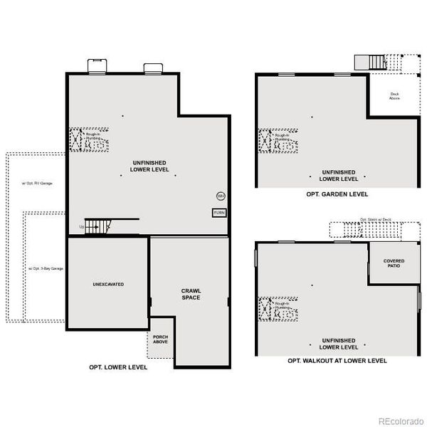 2D floor plan layout of this home in Spring Valley Ranch, Elizabeth, CO (Image 3).