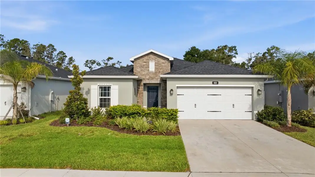 Front exterior of a new home in , Bradenton, FL, highlighting curb appeal (Image 2). Front exterior of a new home in , Bradenton, FL, highlighting curb appeal (Image 2).