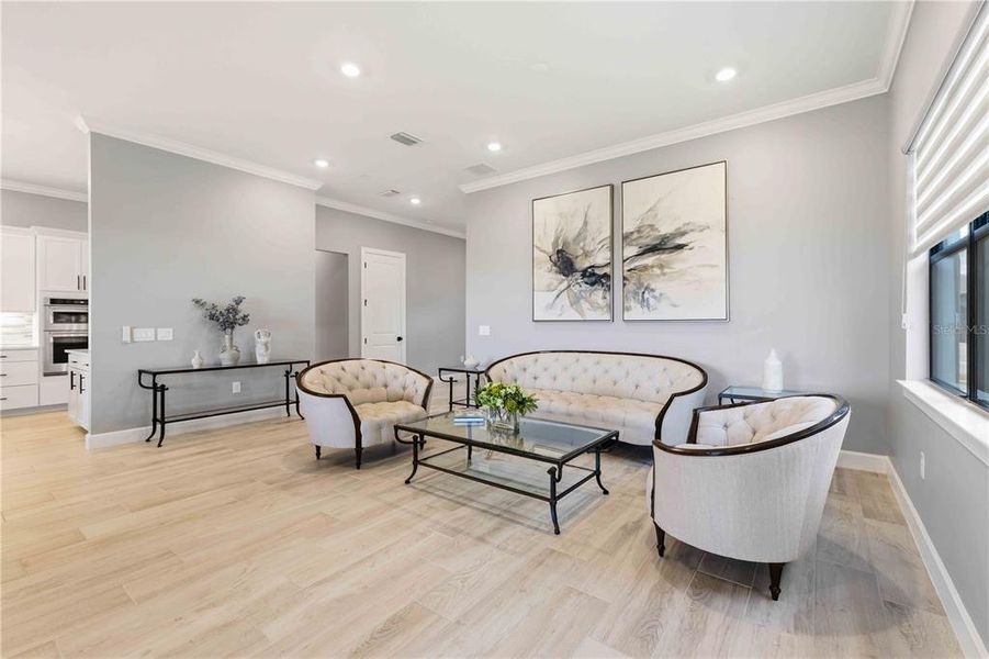 Furnished interior view inside a new home in , Nokomis (Image 7).