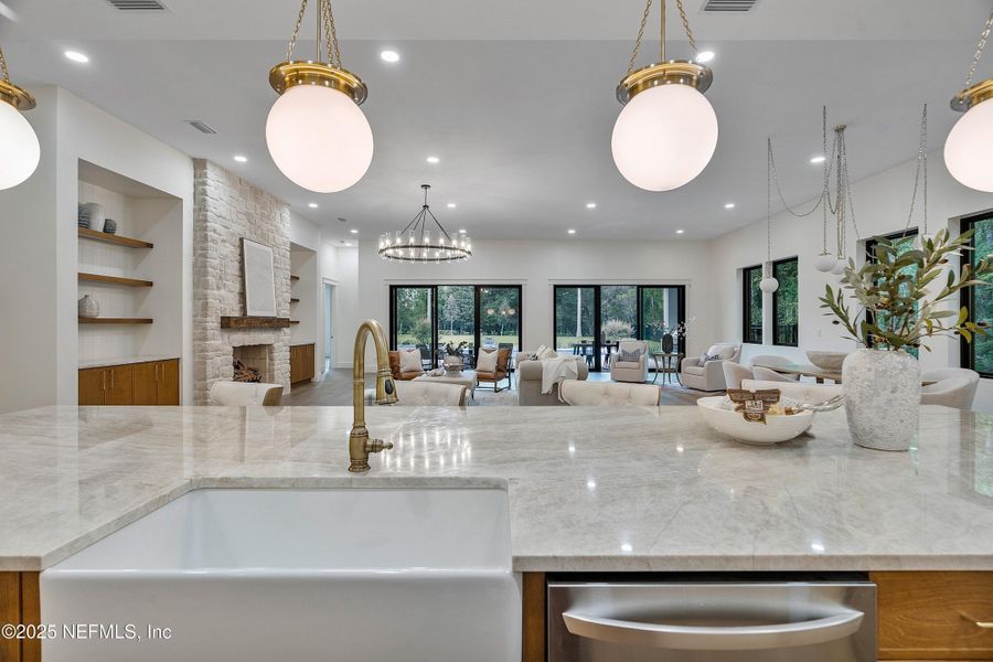 Furnished interior view inside a new home in , St. Augustine (Image 57).