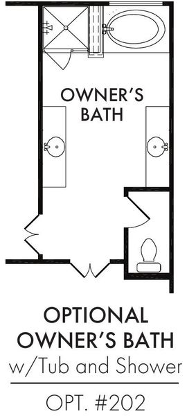 Master Bath – Tub Shower 1/2 Wall Master Bath – Tub Shower 1/2 Wall