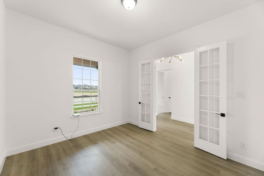Representative unfurnished interior of a home built from the The Whitney by UnionMain Homes in Cambridge Crossing, Celina (Image 21).