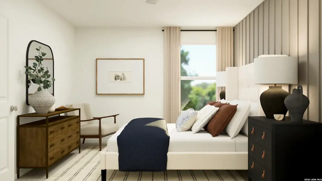 Furnished interior view inside a new home in Windridge, Kerrville (Image 9).