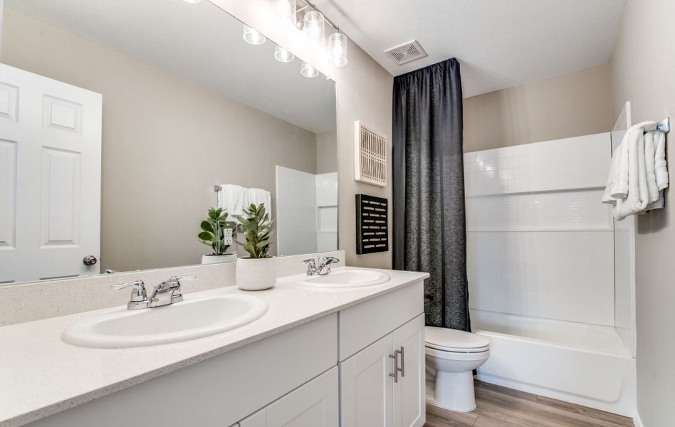 Furnished interior view inside a new home in Arbordale, Forney (Image 8).
