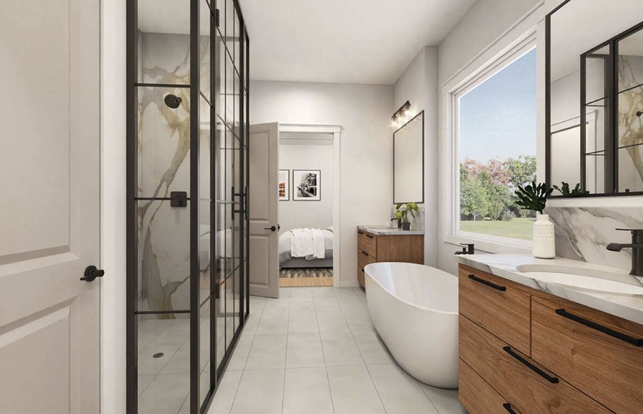 Representative furnished interior of a home built from the Laramie by Zeal Home Builders in Saddle Crest Estates, Weatherford (Image 8). Representative furnished interior of a home built from the Laramie by Zeal Home Builders in Saddle Crest Estates, Weatherford (Image 8).